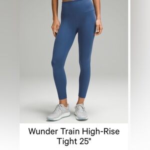 Lululemon Wundertrain high rise - size 4
